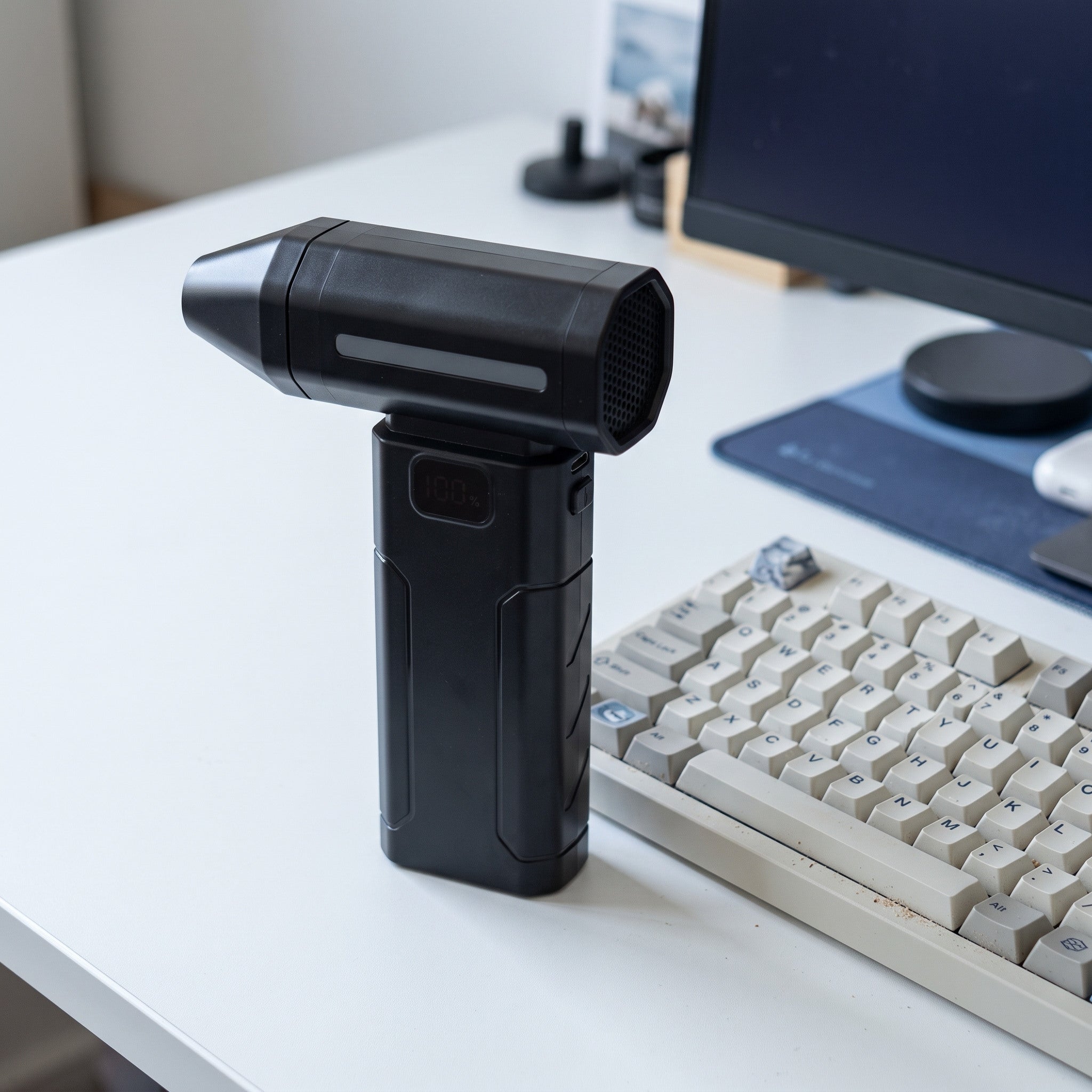 ClearJet black blower with focused air for keyboard gaps